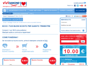 Buoni sconto da 40€ - stampa