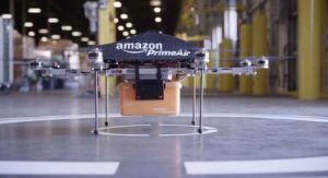 Amazon PrimeAir Drone foto ufficiale
