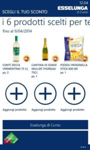 Scegli il tuo sconto
