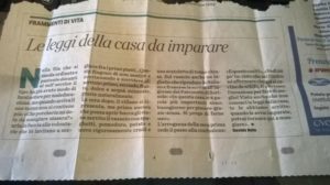 Le leggi della casa da imparare